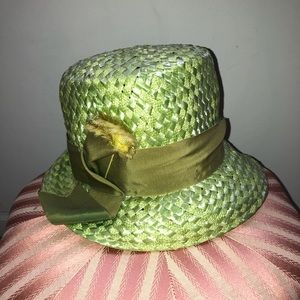 Vintage Green Hat